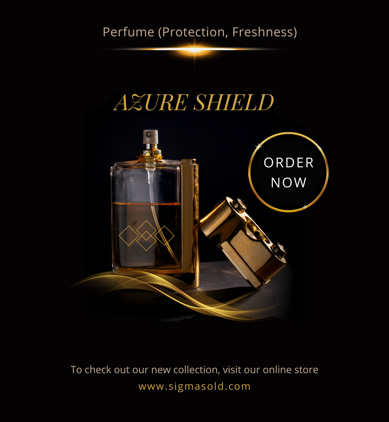 AZURE SHIELD  Perfume (Extrait de Parfum) (Protection, Freshness)