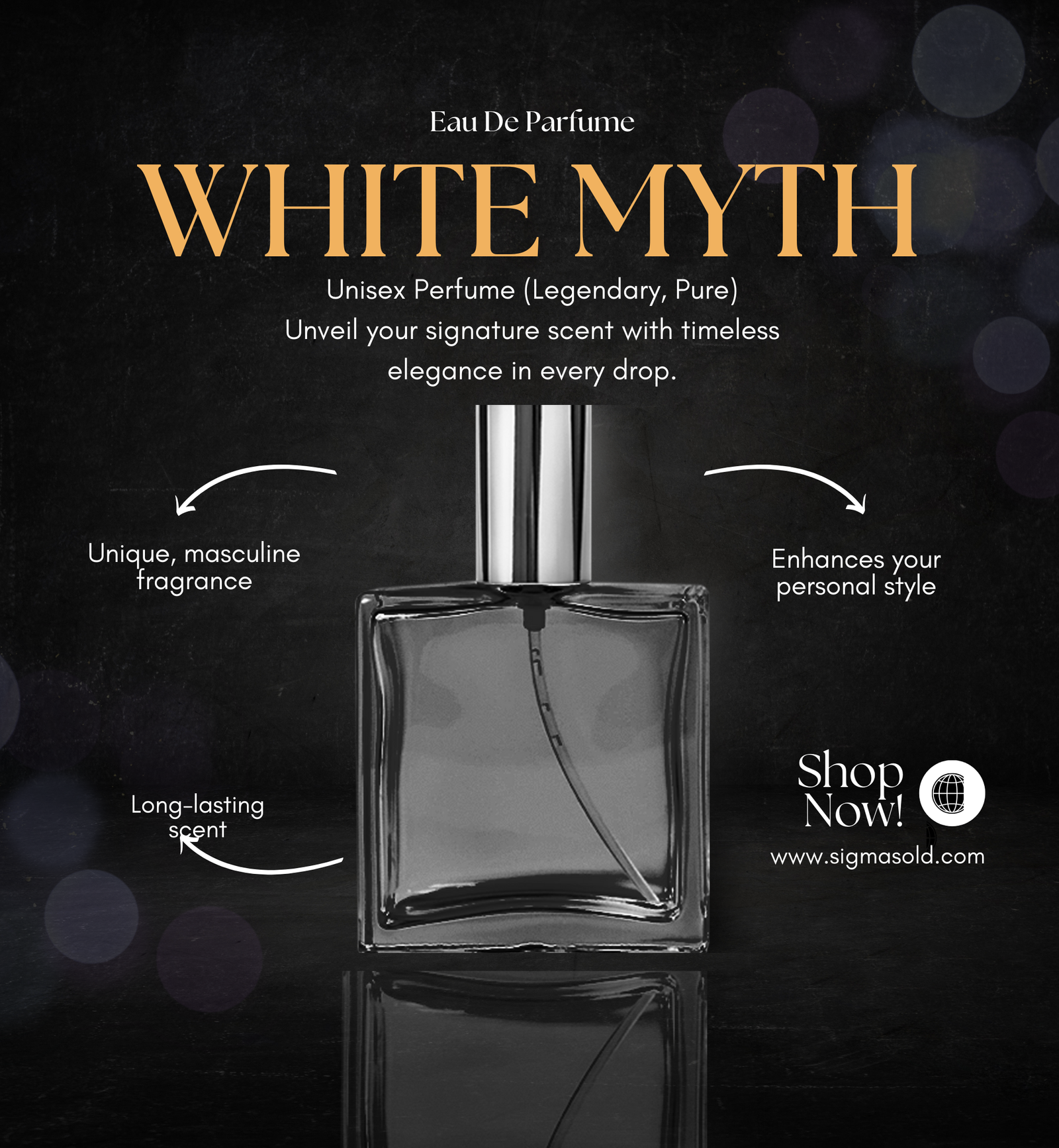 WHITE MYTH – Perfume (Extrait de Parfum) (Legendary, Pure)